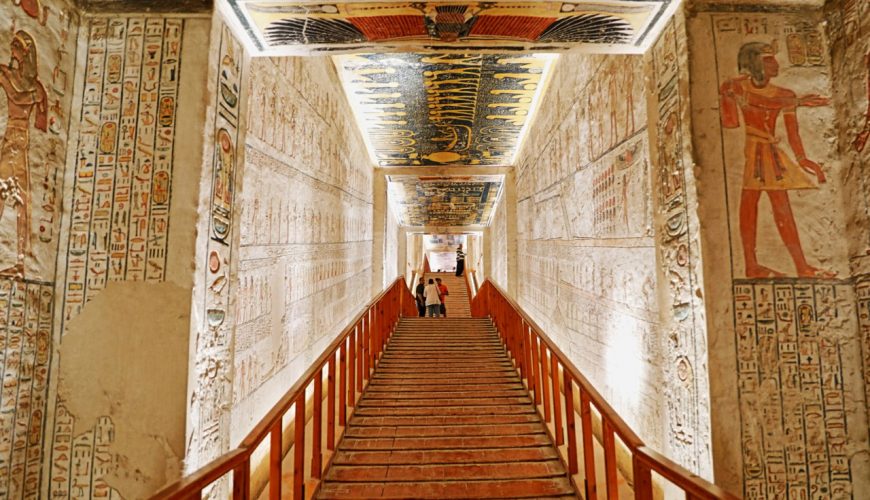 The tomb of King Ramses VI